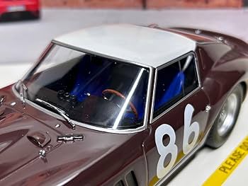 Amazon | KK scale 1/18 Ferrari 250 GTO #86 Targa Florio 1962 ダイ